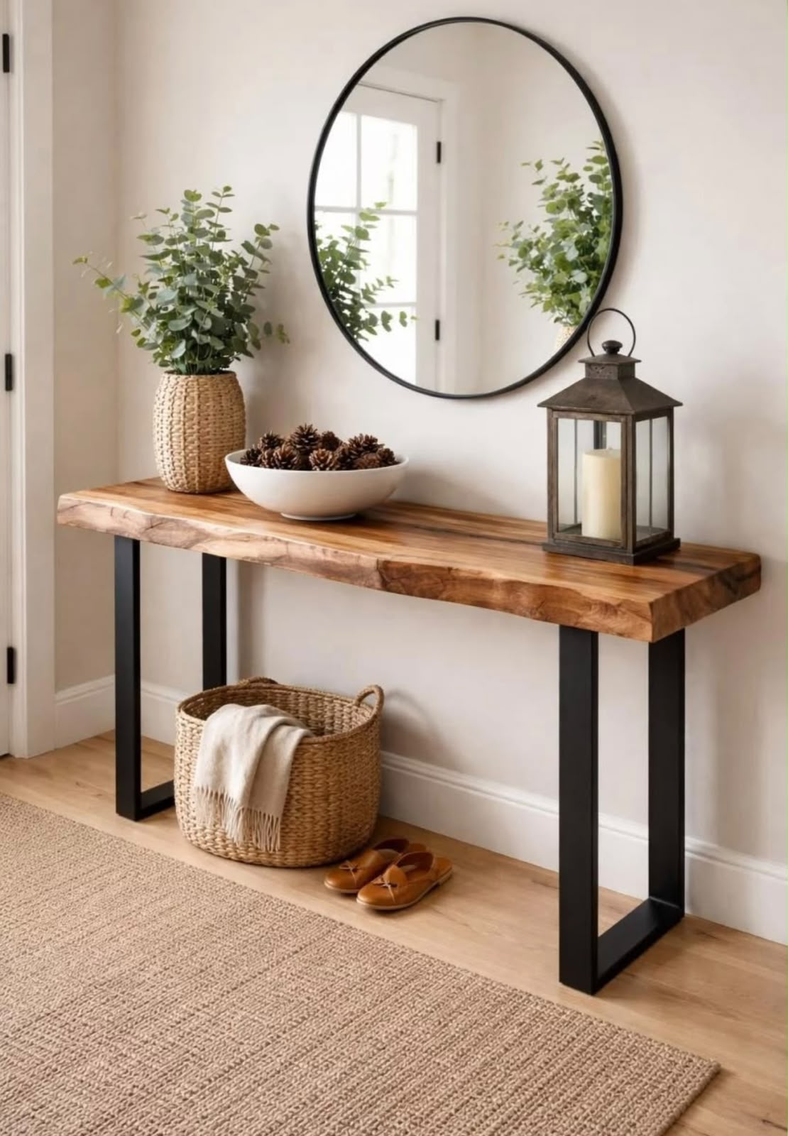 Novaro Nature Edge Console Table